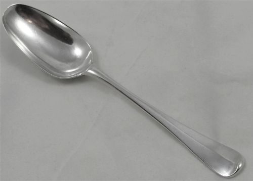george i or ii silver rat tail hannoverian spoon - CATEGORY: ANTIQUE SILVER - DATED 18TH CENTURY