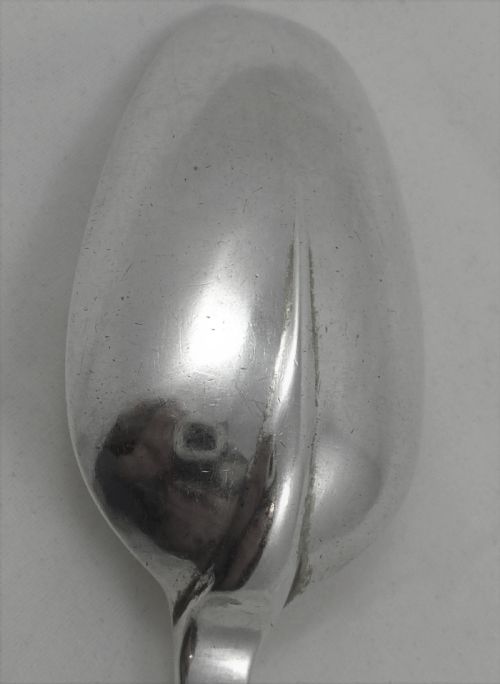 GEORGE I OR II SILVER RAT TAIL HANNOVERIAN SPOON - ADDITIONAL PHOTO 5