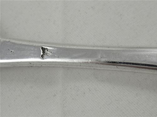 GEORGE I OR II SILVER RAT TAIL HANNOVERIAN SPOON - ADDITIONAL PHOTO 6