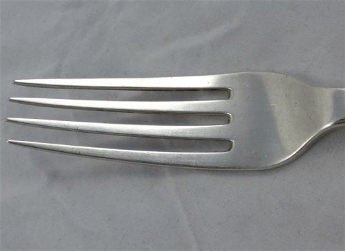 WILLIAM EATON EARLY VICTORIAN SILVER TABLE FORK - ADDITIONAL PHOTO 1