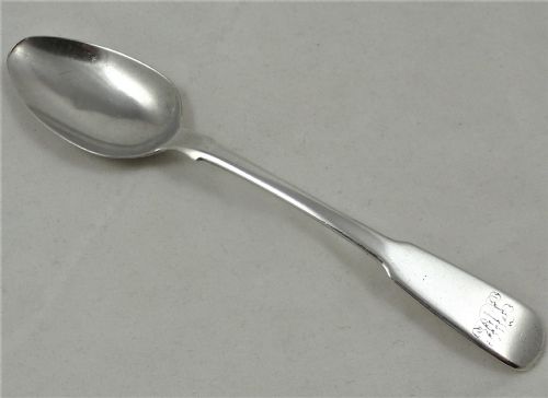 george iii sterling silver teaspoon - CATEGORY: ANTIQUE SILVER - DATED 18TH CENTURY