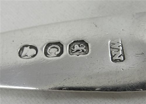 GEORGE III STERLING SILVER TEASPOON - ADDITIONAL PHOTO 5