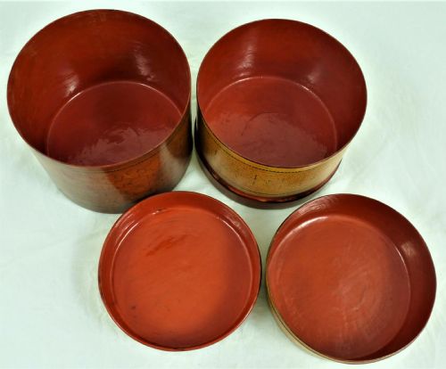 A BURMESE LACQUERED BETEL BOX - ADDITIONAL PHOTO 11