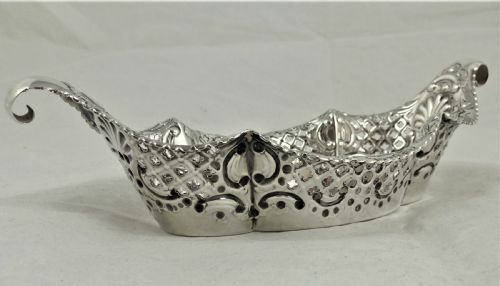 VICTORIAN SILVER BONBON DISH - ADDITIONAL PHOTO 2
