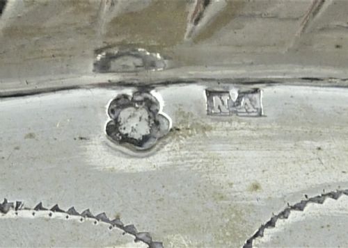AN AUSTRIAN CIRCA 1900 SILVER DISH - ADDITIONAL PHOTO 4