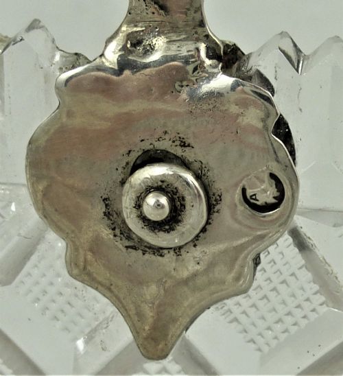 19TH CENTURY DUTCH CUT GLASS BASKET WITH SILVER HANDLE - ADDITIONAL PHOTO 7