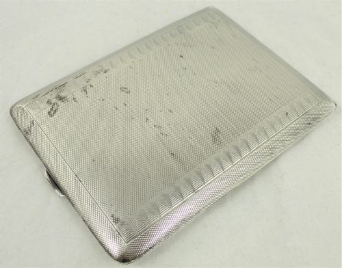 AT DECO SILVER CIGARETTE CASE - ADDITIONAL PHOTO 1