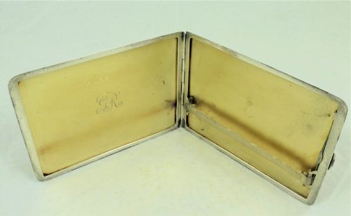 AT DECO SILVER CIGARETTE CASE - ADDITIONAL PHOTO 2