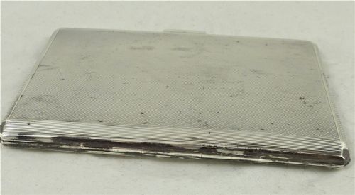 A STERLING SILVER CIGARETTE CASE - ADDITIONAL PHOTO 3