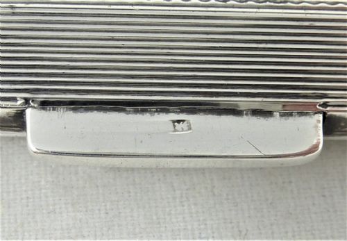 A STERLING SILVER CIGARETTE CASE - ADDITIONAL PHOTO 4