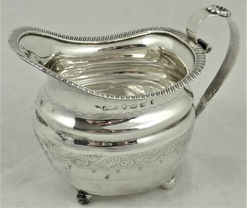 VICTORIAN SILVER MILK JUG