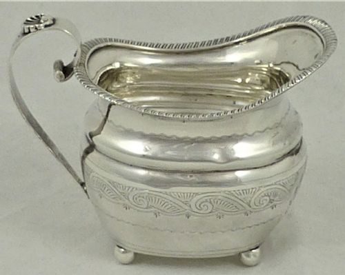 VICTORIAN SILVER MILK JUG - ADDITIONAL PHOTO 1