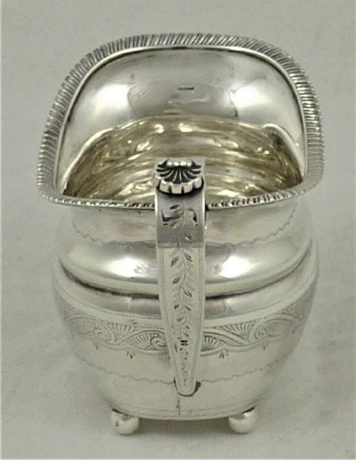 VICTORIAN SILVER MILK JUG - ADDITIONAL PHOTO 5