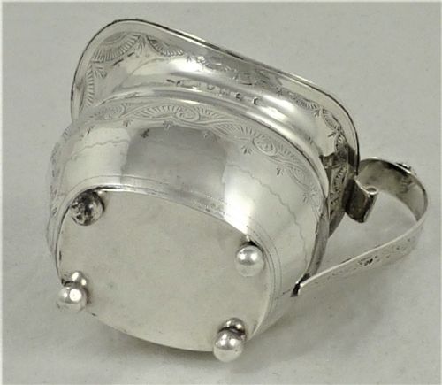 VICTORIAN SILVER MILK JUG - ADDITIONAL PHOTO 6