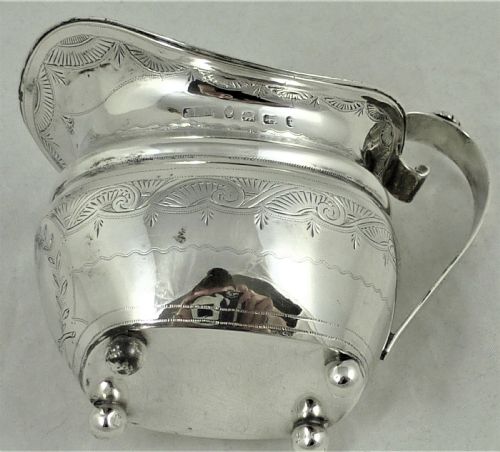VICTORIAN SILVER MILK JUG - ADDITIONAL PHOTO 7