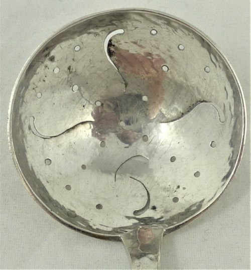 DANISH SOLID SILVER SUGAR SIFTER - ADDITIONAL PHOTO 2