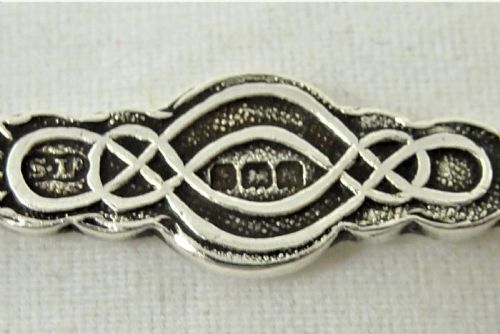 HALLMARKED SILVER 1936 ANOINTING SPOON - ADDITIONAL PHOTO 4