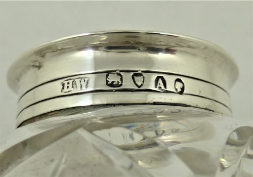 VICTORIAN STERLING SILVER INKWELL - ADDITIONAL PHOTO 2
