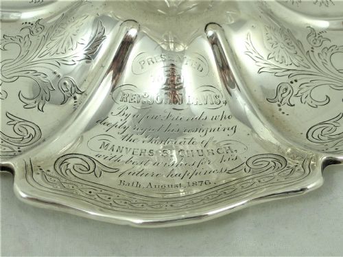 VICTORIAN STERLING SILVER INKWELL - ADDITIONAL PHOTO 7