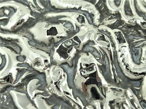 EDWARDIAN STERLING SILVER HAND MIRROR - ADDITIONAL PHOTO 6