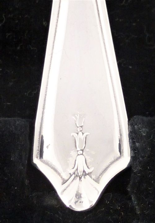CASED SET OF STERLING SILVER PASTRY FORKS - ADDITIONAL PHOTO 3