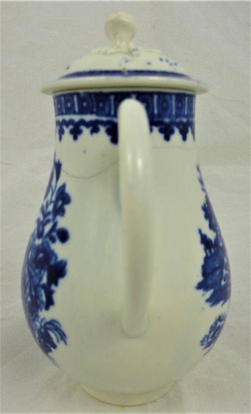 18TH CENTURY WORCESTER FIRST PERIOD SPARROW BEAK JUG - ADDITIONAL PHOTO 1