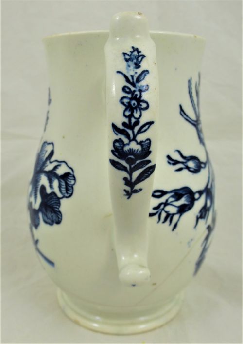 18TH CENTURY WORCESTER SPARROW BEAK JUG - ADDITIONAL PHOTO 1