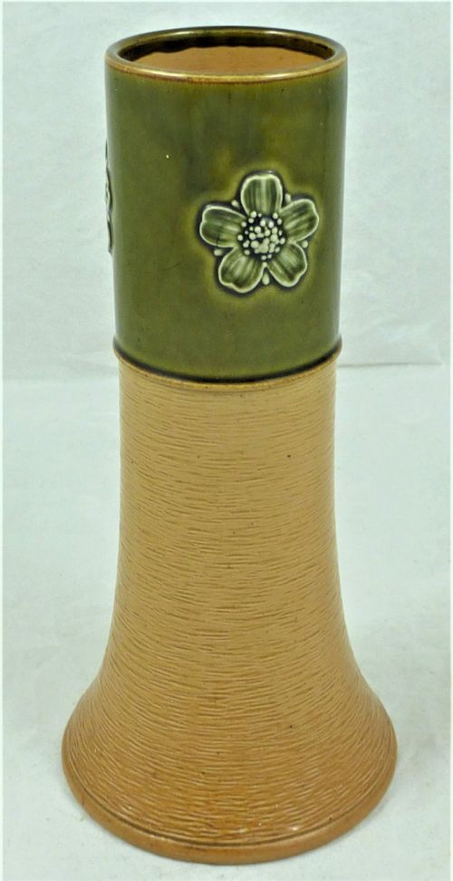 A ROYAL DOULTON STONEWARE VASE - ADDITIONAL PHOTO 1