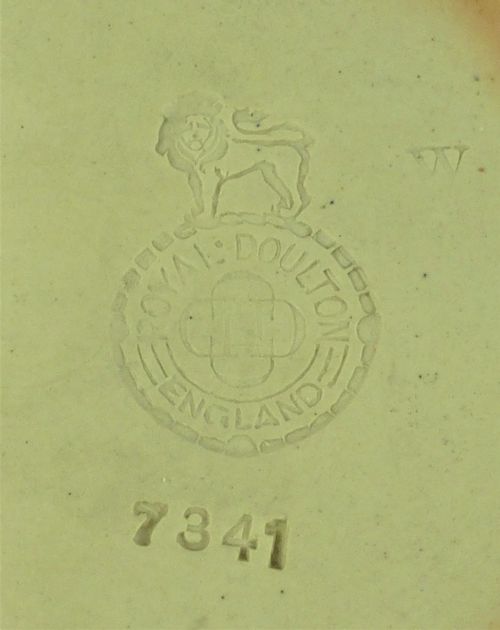 A ROYAL DOULTON STONEWARE VASE - ADDITIONAL PHOTO 4