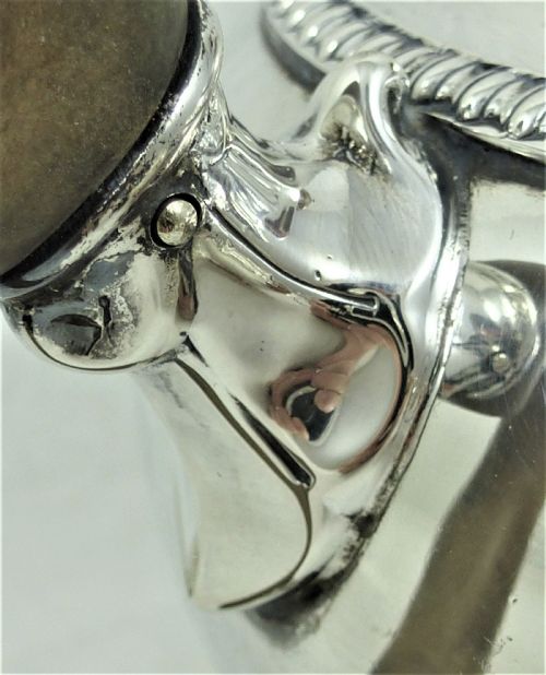 ASPREY CO SILVER THREE PIECE TEA SET - ADDITIONAL PHOTO 10