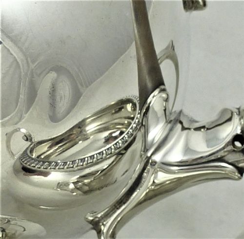 ASPREY CO SILVER THREE PIECE TEA SET - ADDITIONAL PHOTO 11