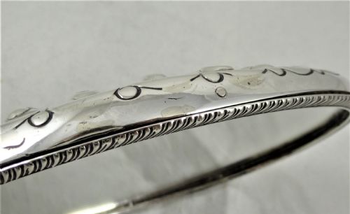VICTORIAN WILLIAM COMYNS SILVER HAND MIRROR - ADDITIONAL PHOTO 8