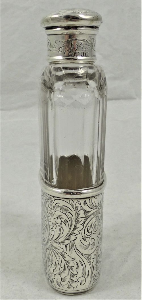 VICTORIAN THOMAS JONES WATSON SILVER HIP FLASK - ADDITIONAL PHOTO 5