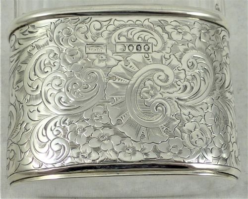 VICTORIAN THOMAS JONES WATSON SILVER HIP FLASK - ADDITIONAL PHOTO 10