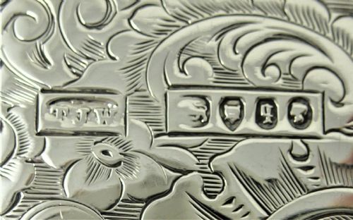 VICTORIAN THOMAS JONES WATSON SILVER HIP FLASK - ADDITIONAL PHOTO 11