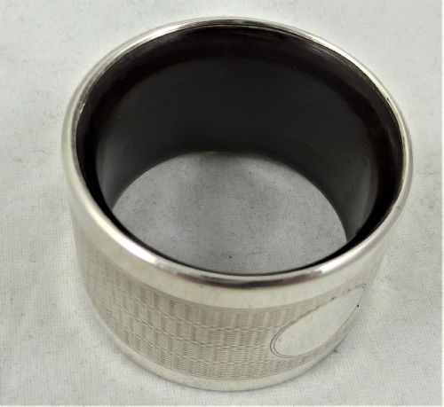 JOSEPH GLOSTER ART DECO SILVER AND BAKELITE NAPKIN RING - ADDITIONAL PHOTO 5