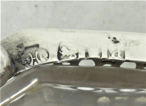VICTORIAN WILLIAM HUTTON SONS SILVER CRUET STAND - ADDITIONAL PHOTO 6