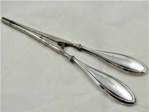 GEORGE V HALLMARKED SILVER GLOVE STRETCHERS - ADDITIONAL PHOTO 1
