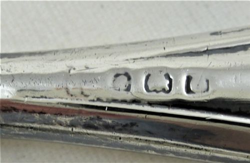 GEORGE V HALLMARKED SILVER GLOVE STRETCHERS - ADDITIONAL PHOTO 2