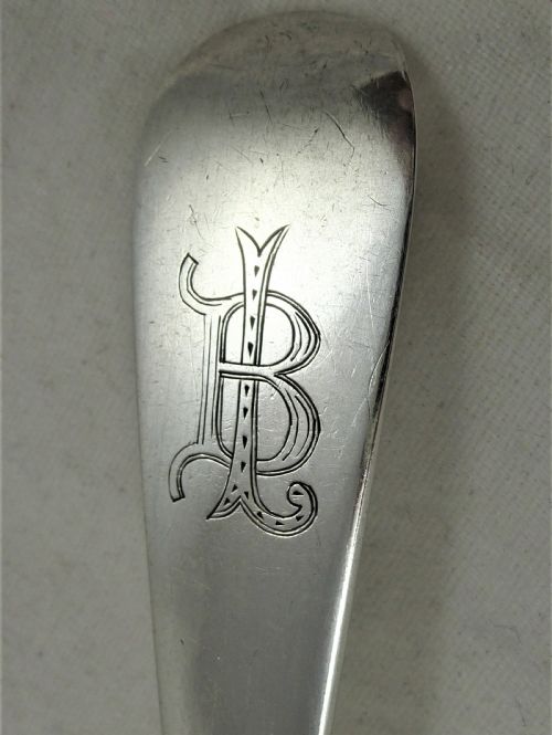GEORGE SMITH GEORGE III SILVER DESSERT SPOON - ADDITIONAL PHOTO 1