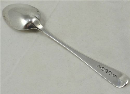 GEORGE SMITH GEORGE III SILVER DESSERT SPOON - ADDITIONAL PHOTO 3