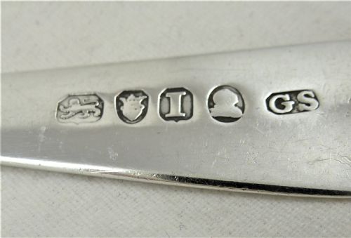 GEORGE SMITH GEORGE III SILVER DESSERT SPOON - ADDITIONAL PHOTO 5