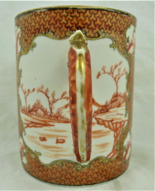 LARGE QIANLONG CHINESE FAMILLE ROSE PORCELAIN MUG - ADDITIONAL PHOTO 1