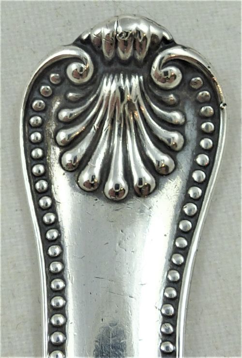 CIRCA 1900 AMERICAN STERLING SILVER TEASPOON - ADDITIONAL PHOTO 1