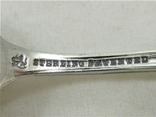 CIRCA 1900 AMERICAN STERLING SILVER TEASPOON - ADDITIONAL PHOTO 3