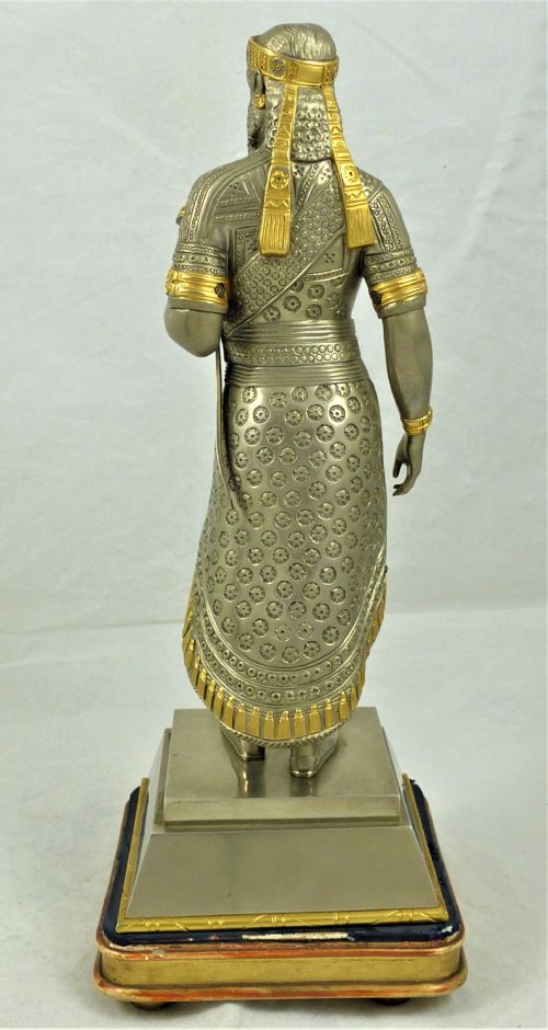 PAIR OF FIGURES OF ASSYRIAN KING SARDANAPALUS AND QUEEN - ADDITIONAL PHOTO 16