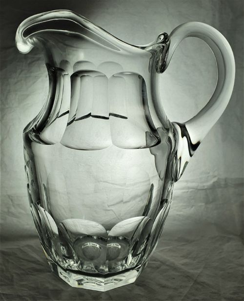 MOSER CRYSTAL ADELA MELIKOFF WATER JUG - ADDITIONAL PHOTO 1