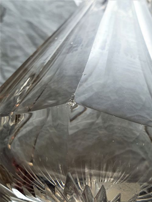 BOHEMIAN GOTHIC REVIVAL GLASS DECANTER - ADDITIONAL PHOTO 13