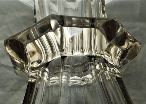 BOHEMIAN GOTHIC REVIVAL GLASS DECANTER - ADDITIONAL PHOTO 16