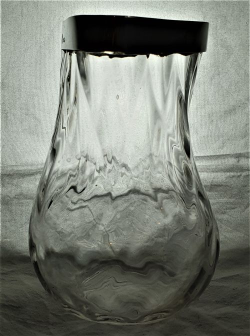 VICTORIAN HUKIN HEATH SILVER AND GLASS VASE - ADDITIONAL PHOTO 13
